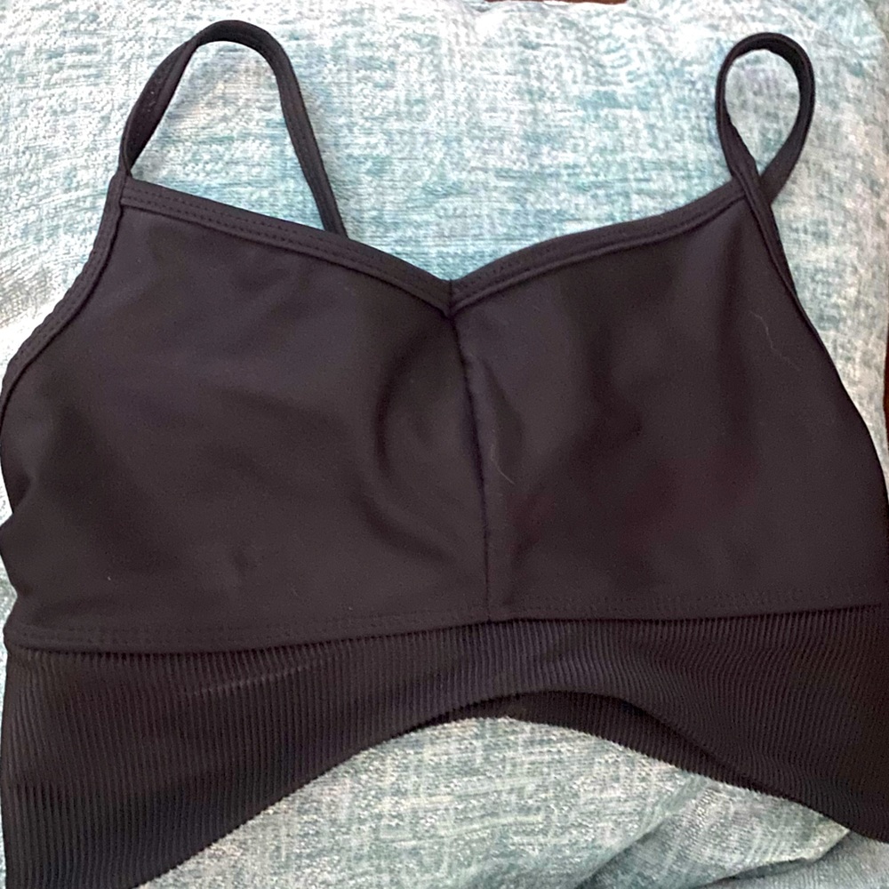 FIVE sports black bra YXL
